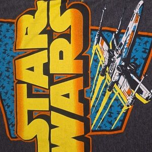 Star Wars Charcoal Tee with Vibrant Graphic 2X